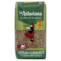 La Asturiana lentejas tipo Lanzarote 500 g