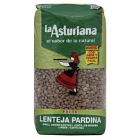 La Asturiana lentejas pardinas 500 g