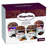 Häagen Dazs mini helado de chocolate attraction 4 x 81 g