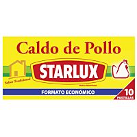 Starlux caldo de pollo 10 x 100 g
