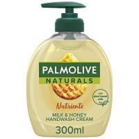 Palmolive jabón de manos leche y miel nutritivo 300 ml