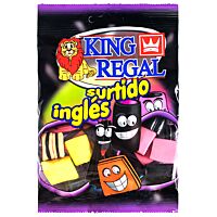 King Regal regaliz surtido inglés 100 g