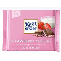 Ritter Sport chocolate con fresa yogurt 100 g