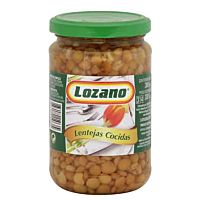 Lozano lentejas cocidas al natural 345 g