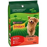Purina Friskies pienso para perro active de buey 3 kg