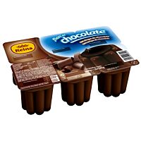 Reina flan de chocolate 6 x 100 g