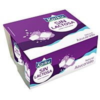 Kaiku sin lactosa natural azucarado 4 x 125 g