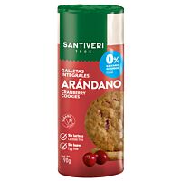 Santiveri galletas digestive con arándano sin azúcares 190 g
