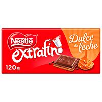 Nestlé extrafino tableta de chocolate con dulce leche 120 g