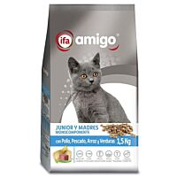 Ifa Amigo gato junior con pollo y atún 1,5 kg