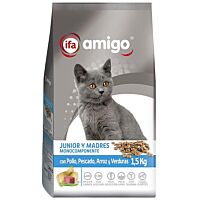 Ifa Amigo gato junior con pollo y atún 1,5 kg