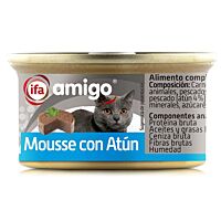 HiperDino gato mousse atún 85 g