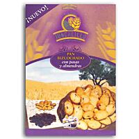 Juncalillo pan bizcochado con pasas y almendras 160 g
