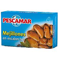 Pescamar mejillones en escabeche 69 g