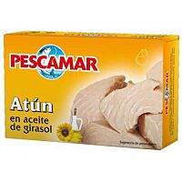 Pescamar atún en aceite vegetal 72 g