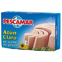 Pescamar atún claro en aceite de girasol 72 g