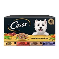 César perro multi recetas a carta 4 x 150 g