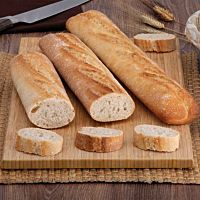 Pan barra blanco 3x250 g