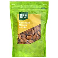 HiperDino almendra natural piel USA 200 g