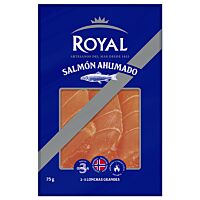 Royal salmón ahumado 75 g