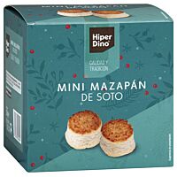 HiperDino mini mazapán de soto 200 g