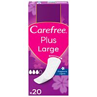Carefree protegeslips plus large 20 ud
