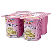 Kalise desnatado cremoso sabor pastel de limón 4 x 125 g