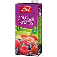 Libby´s bebida de frutos rojos con stevia 1 l