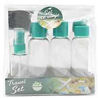 Becasan nature set de viaje botellas recambio
