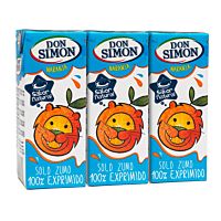 Don Simón zumo de naranja exprimida sin pulpa 3 x 20 cl