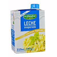 La Irlandesa leche evaporada 319 ml