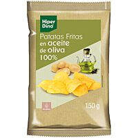 HiperDino papas fritas gourmet oliva 150 g