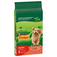Purina Friskies Active pienso para perro de buey y verduras 15 kg