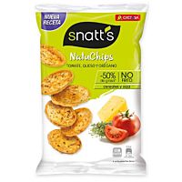 Grefusa snack natuchips tomate, queso y orégano 85 g